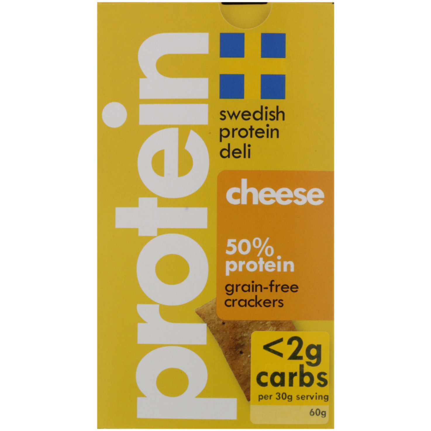 Swedish Protein Crackers Cheese