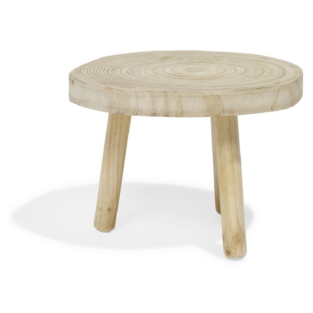 Table basse Rustik Ø46xH35cm bois