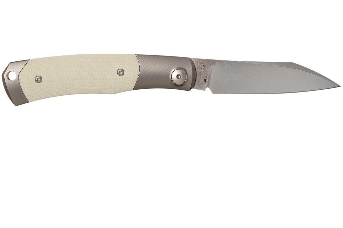 Viper Hug 2 V5994GI Ivory G10 zakmes, Sacha Thiel design