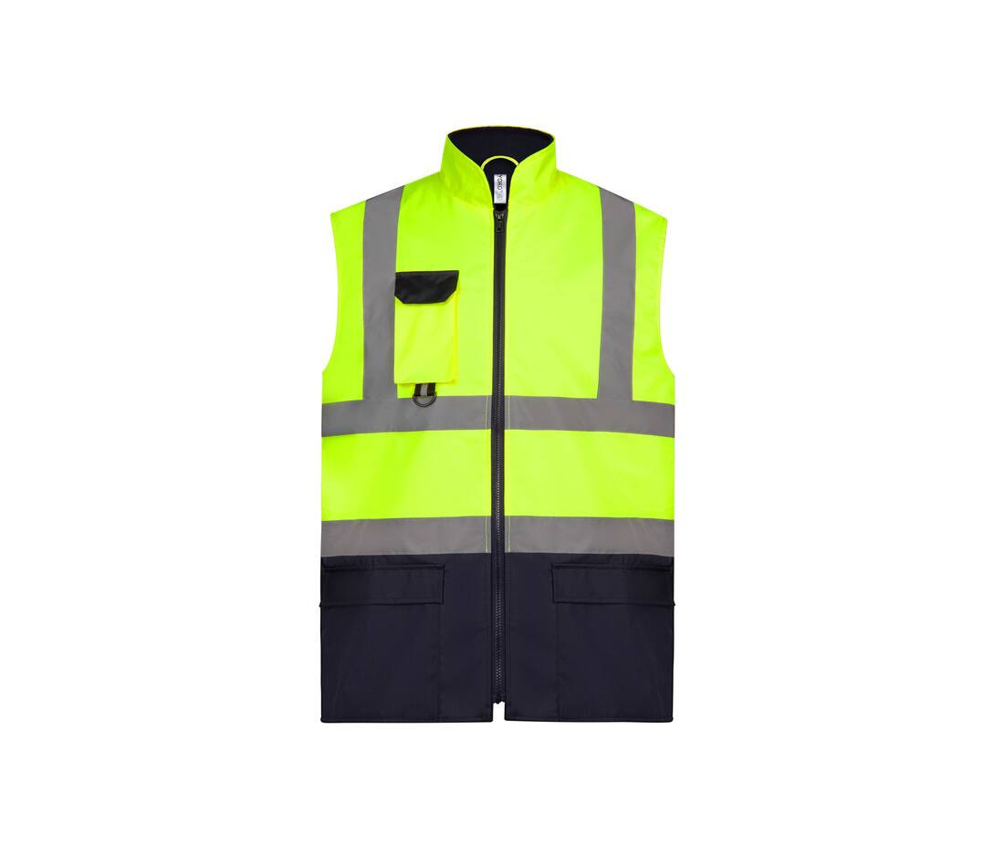 Yoko YHV005 - Bodywarmer rembourré haute visibilité