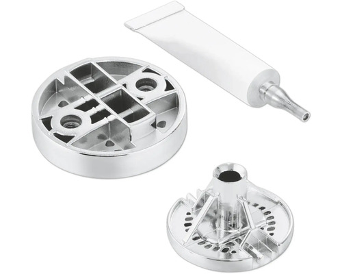 Grohe Quickfix Vitalio Start ronde handdoucheset Ø 100 mm incl. doucheslang 1750 mm chroom 27950000