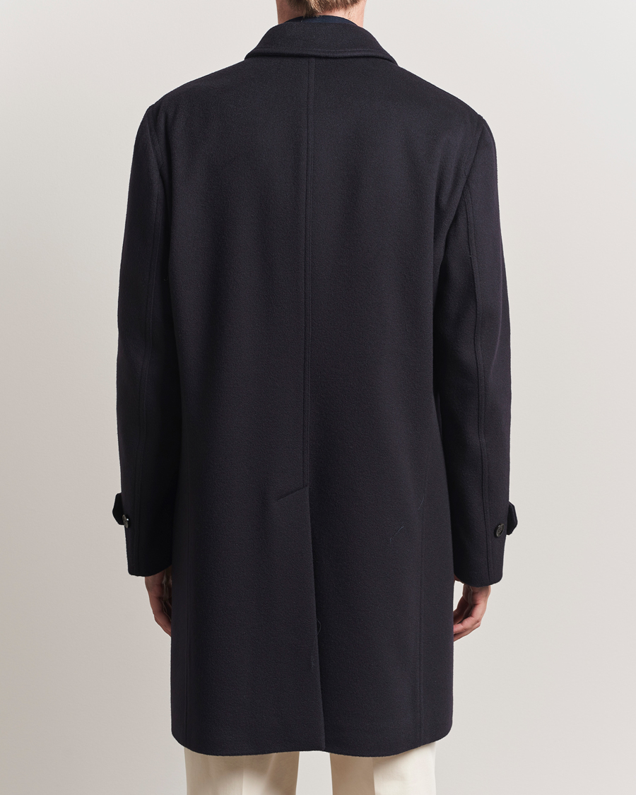 Lardini Wool Coat Navy