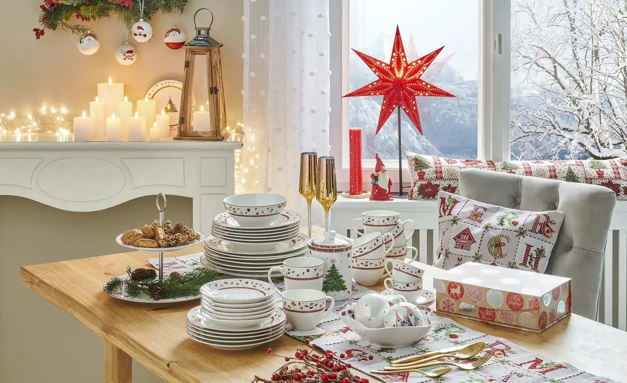 Teelichthalter Weihnachtswichtel