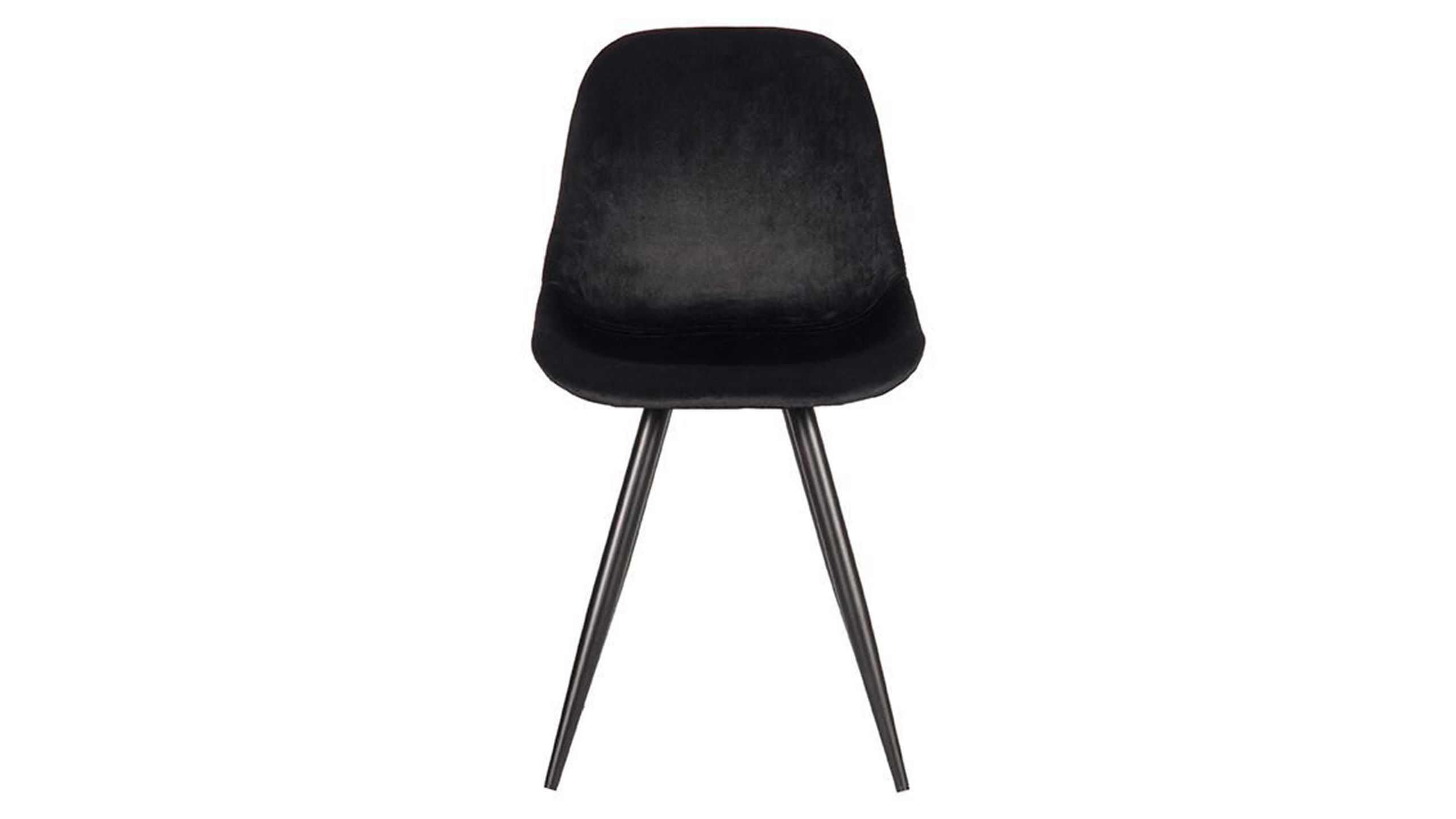 Eetkamerstoel Zwart FF-45.029 Capri B46 x D56 x H88 cm