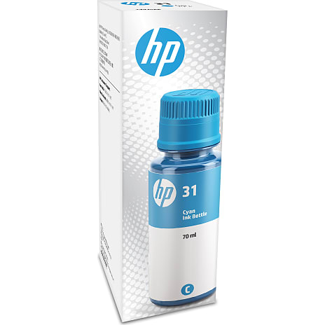 HP blæk nr. 31 - cyan