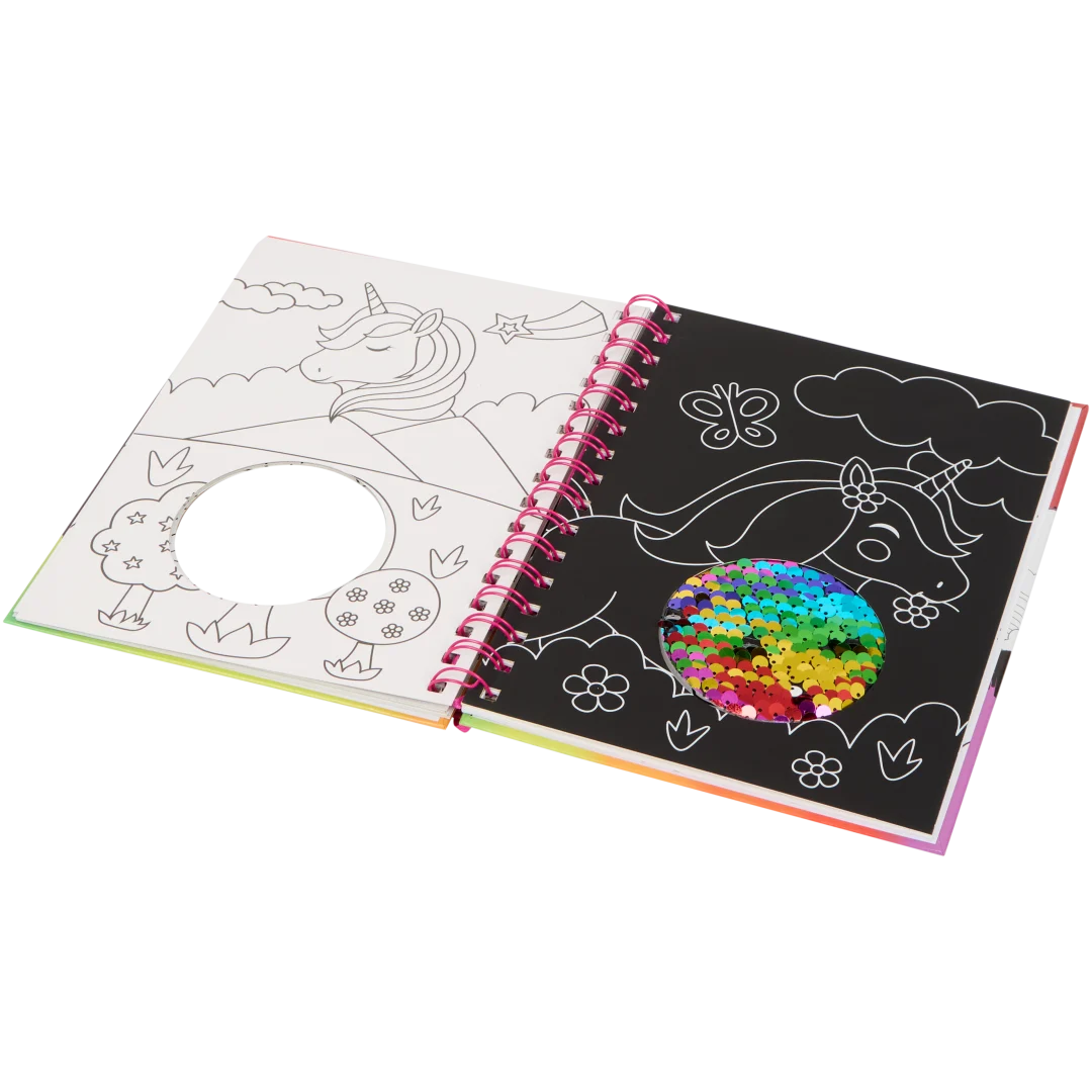 Pailletten krasboek Diverse varianten