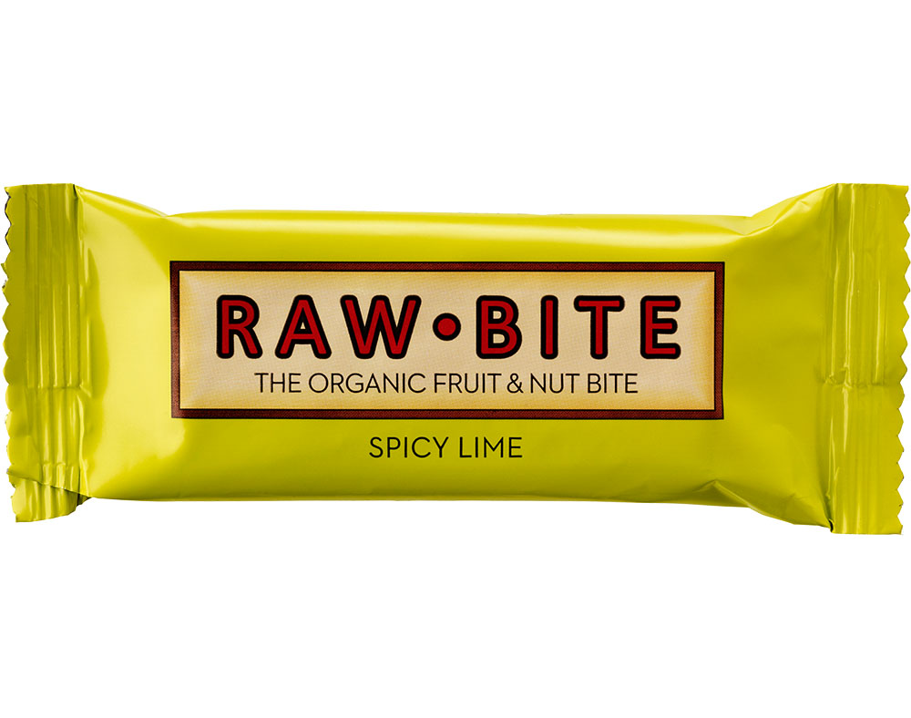 BARRA RAW BITE LIMA PICANTE 50G