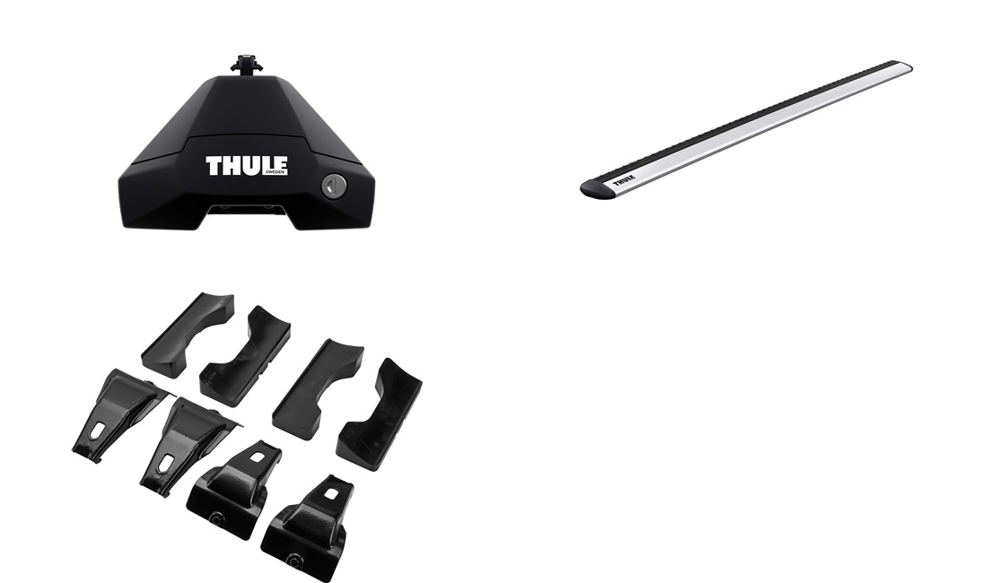 Tagbøjler, Thule WingBar EVO Grå