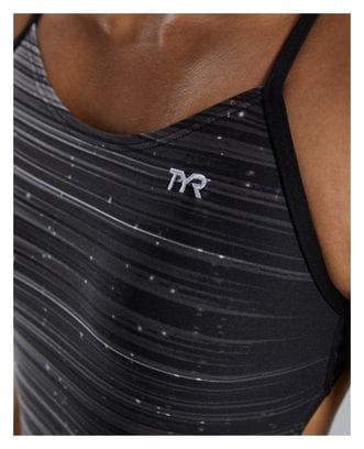 Maillot de bain Tyr Durafast Elite Speedwarp Cutoutfit Gris Femme