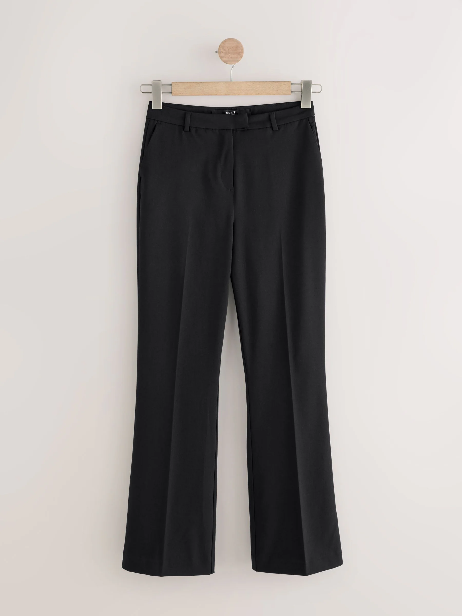 Zwart - Modieus gesneden bootcut broek