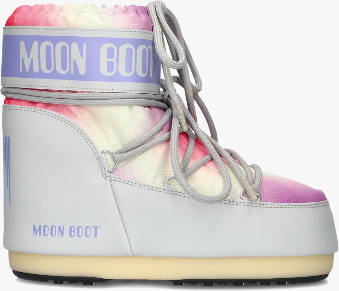 MOON BOOT multi moon boot  icon low tie dye