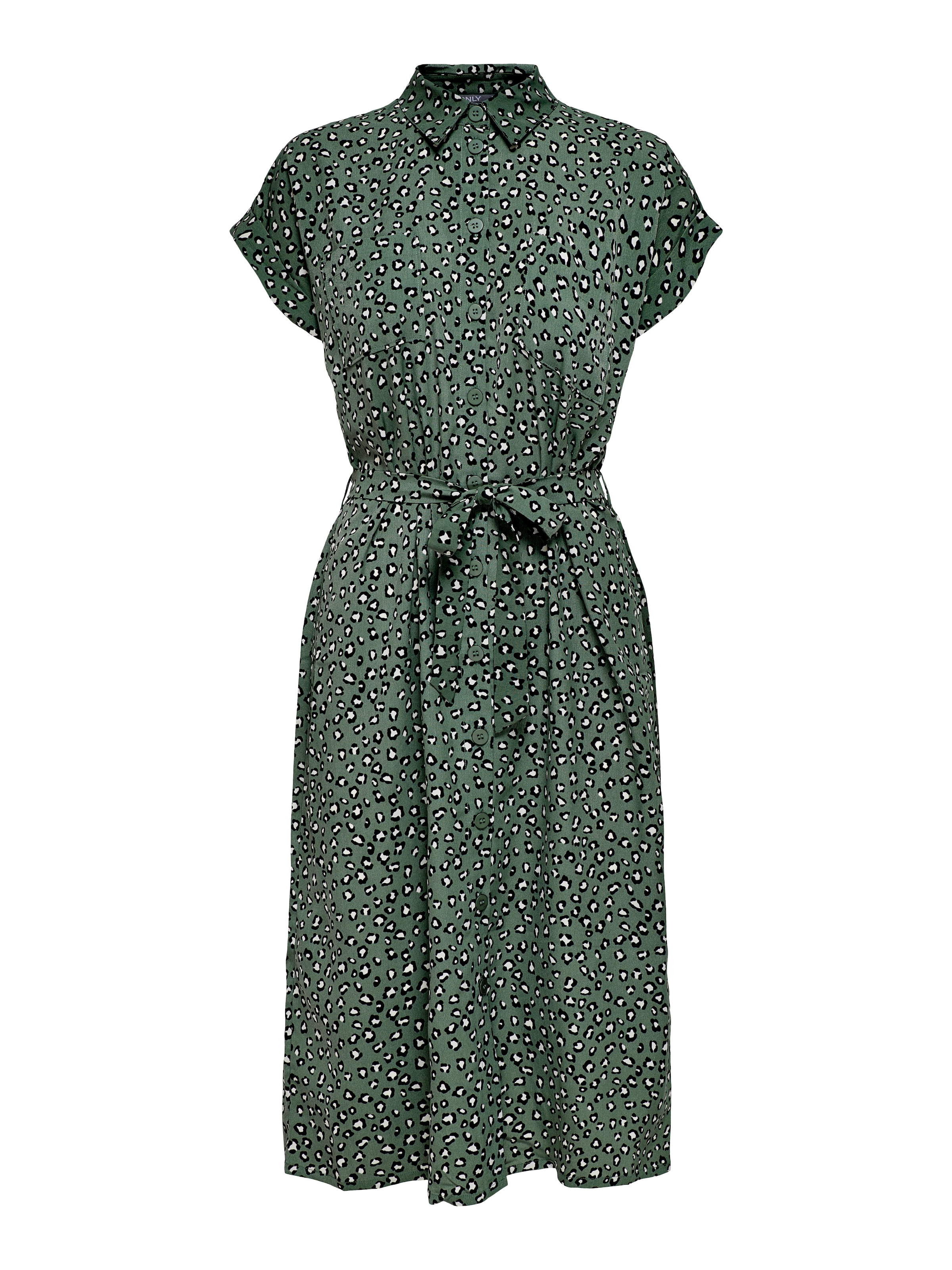 ONLY Hemdblusenkleid »ONLHANNOVER S/S SHIRT DRESS NOOS WVN« Brusttaschen Sommerkleid