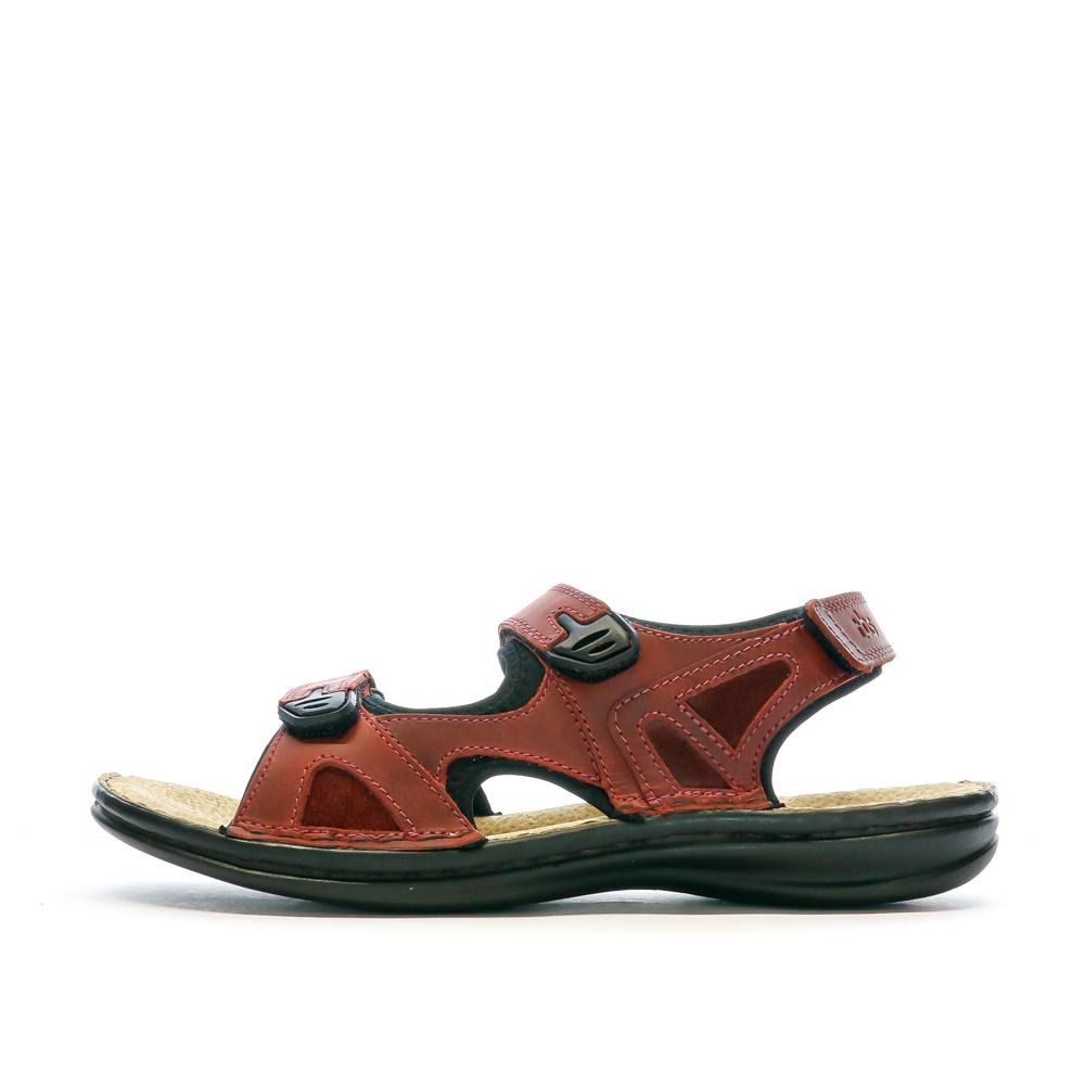 TBS Sandales Rouge Homme TBS BERRIC