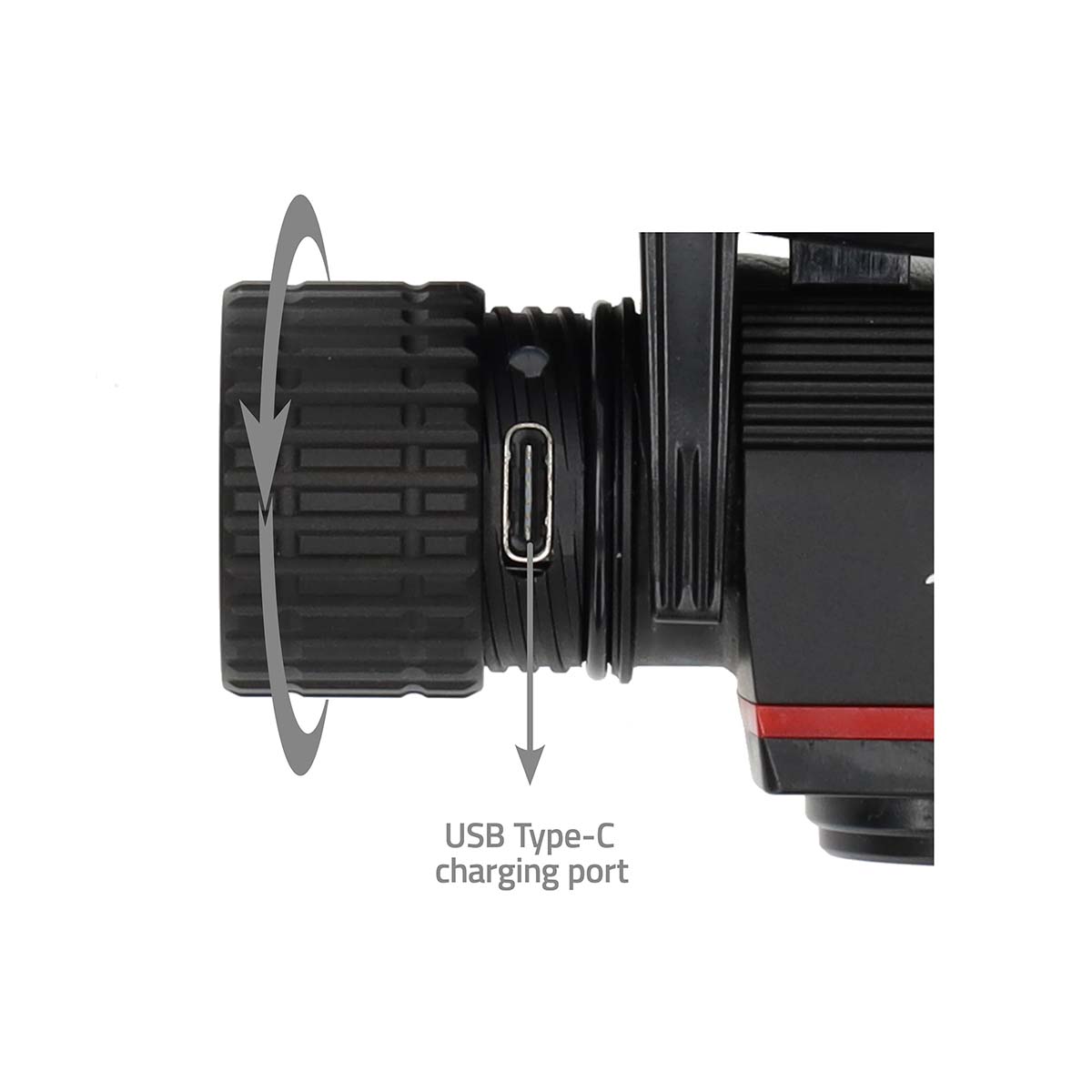 Nedis LHLR10WBK LED hoofdlamp