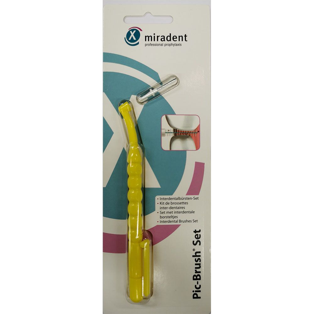 Pic-Brush Interdentalgriff gelb