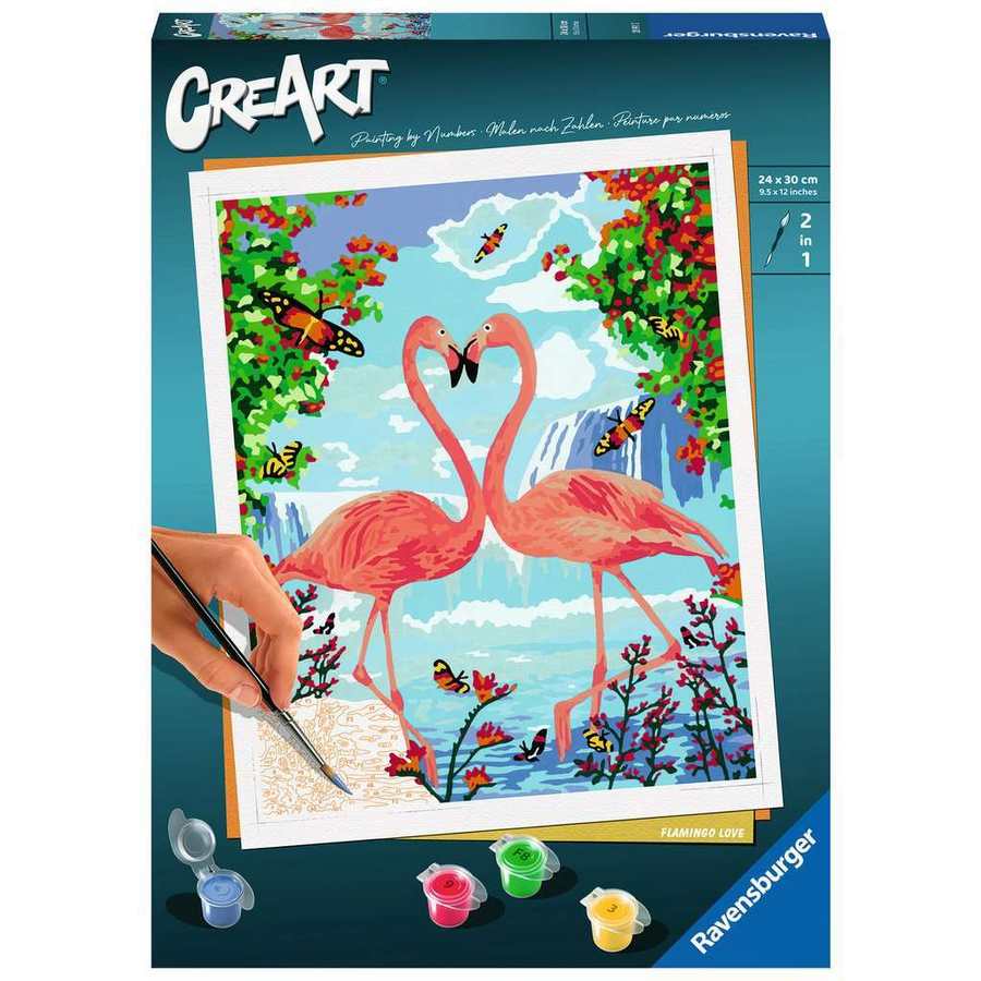 Ravensburger Flamingo Love bunt