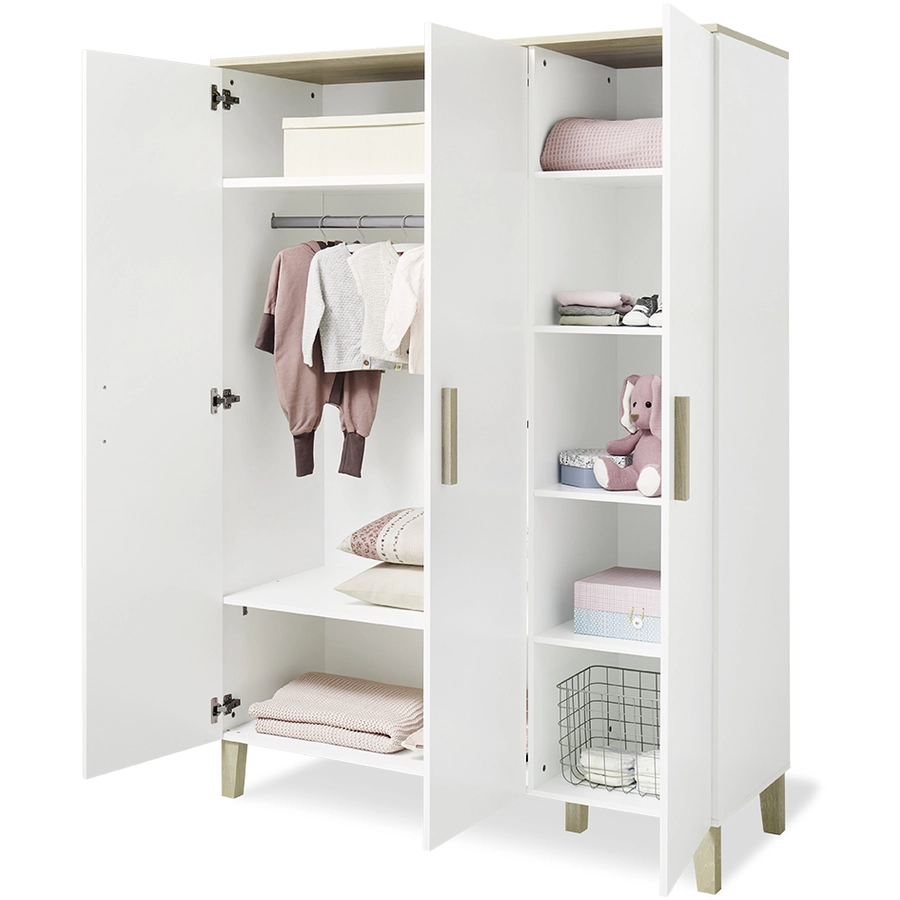 Pinolino Kleiderschrank Lumi 3-türig