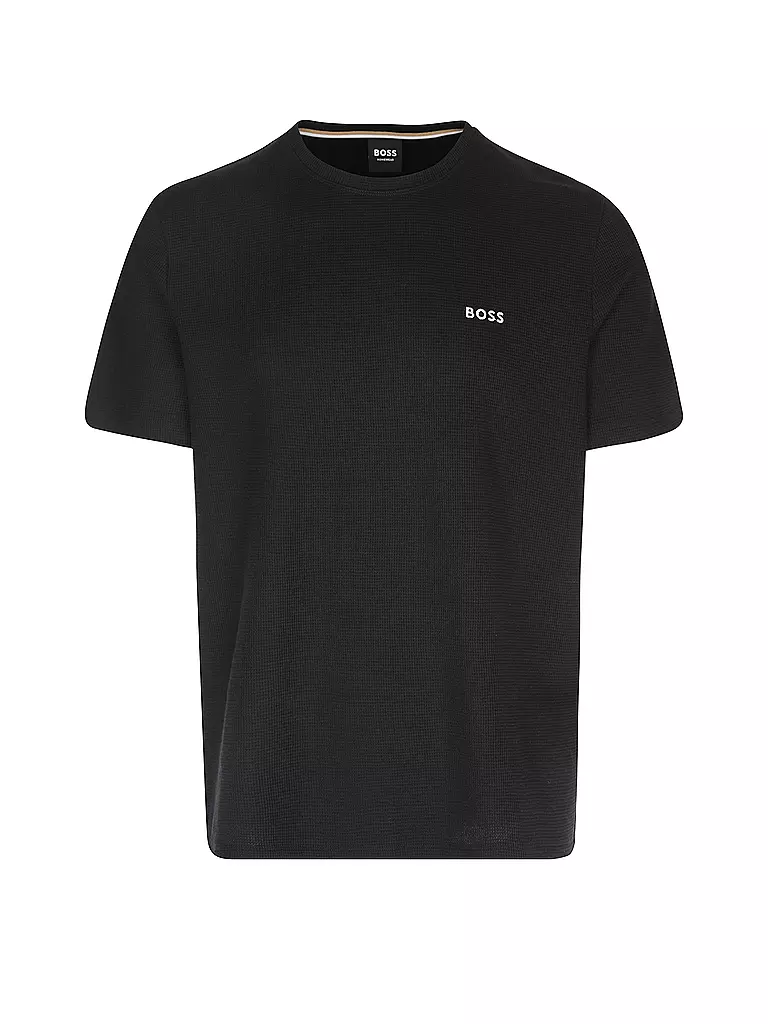 BOSS Loungewear T-Shirt schwarz