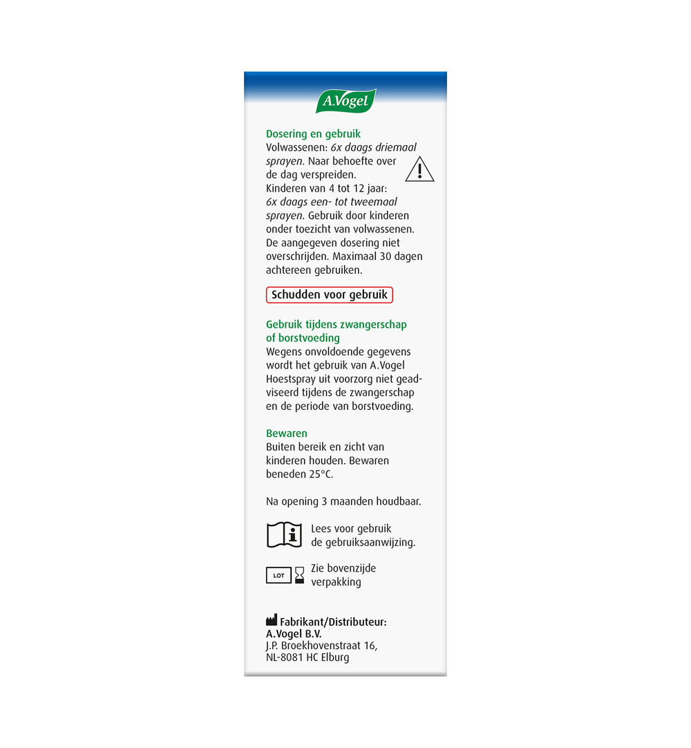A.Vogel Spray Kriebel in de Keel (30 ml)