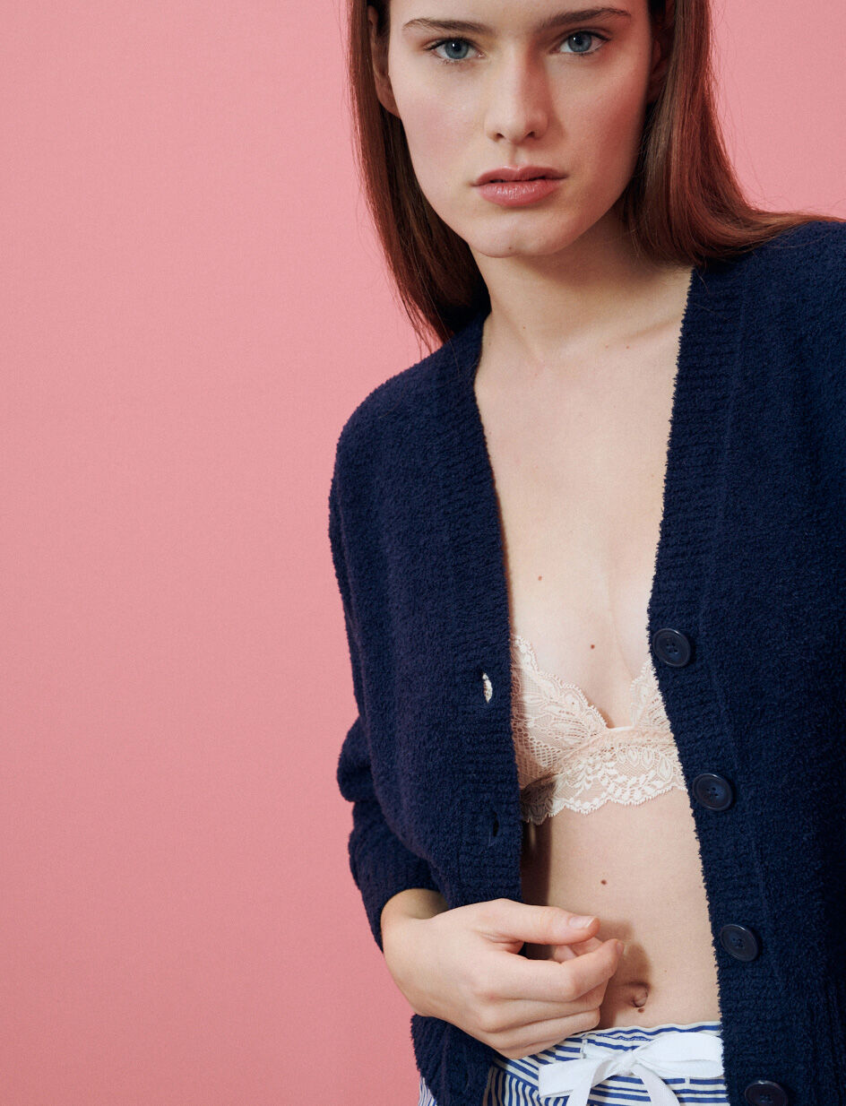 Cardigan manches longues