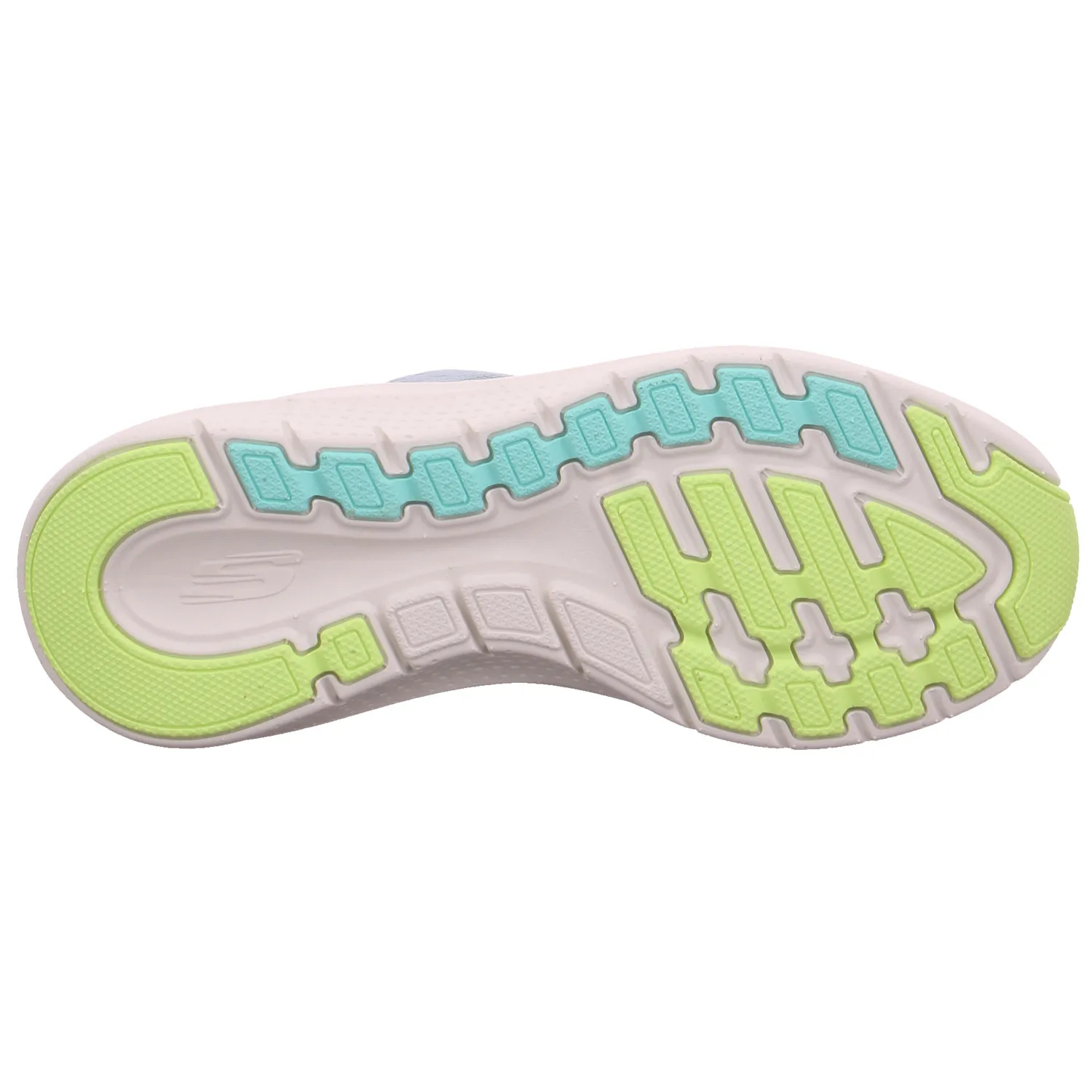 SKECHERS Sneaker Hellblau Textil  mit Wechselfussbett