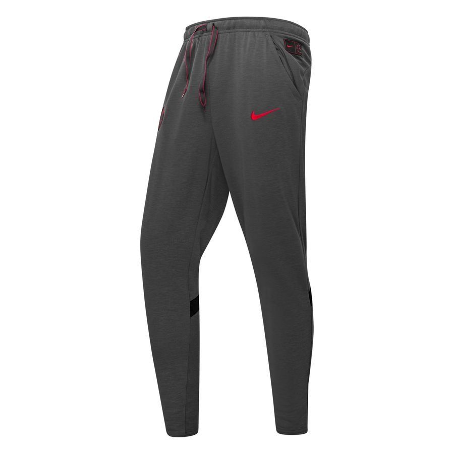 Paris Saint-Germain Bas de Survêtement Travel - Gris/Noir/Rouge foncé Femme