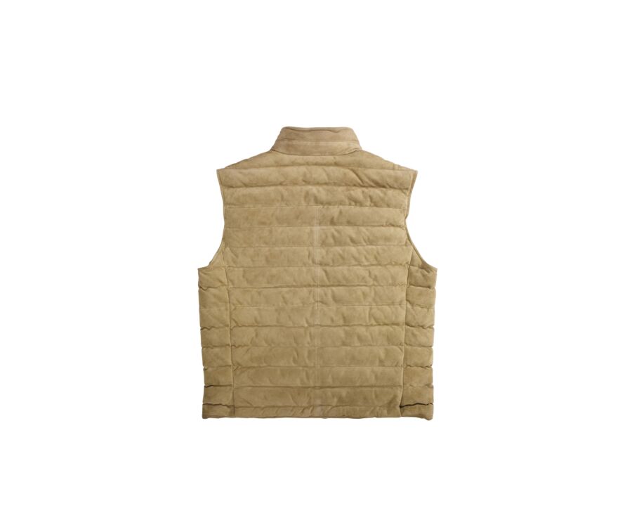Blouson en cuir sans manches Chamois homme - NIKLAS