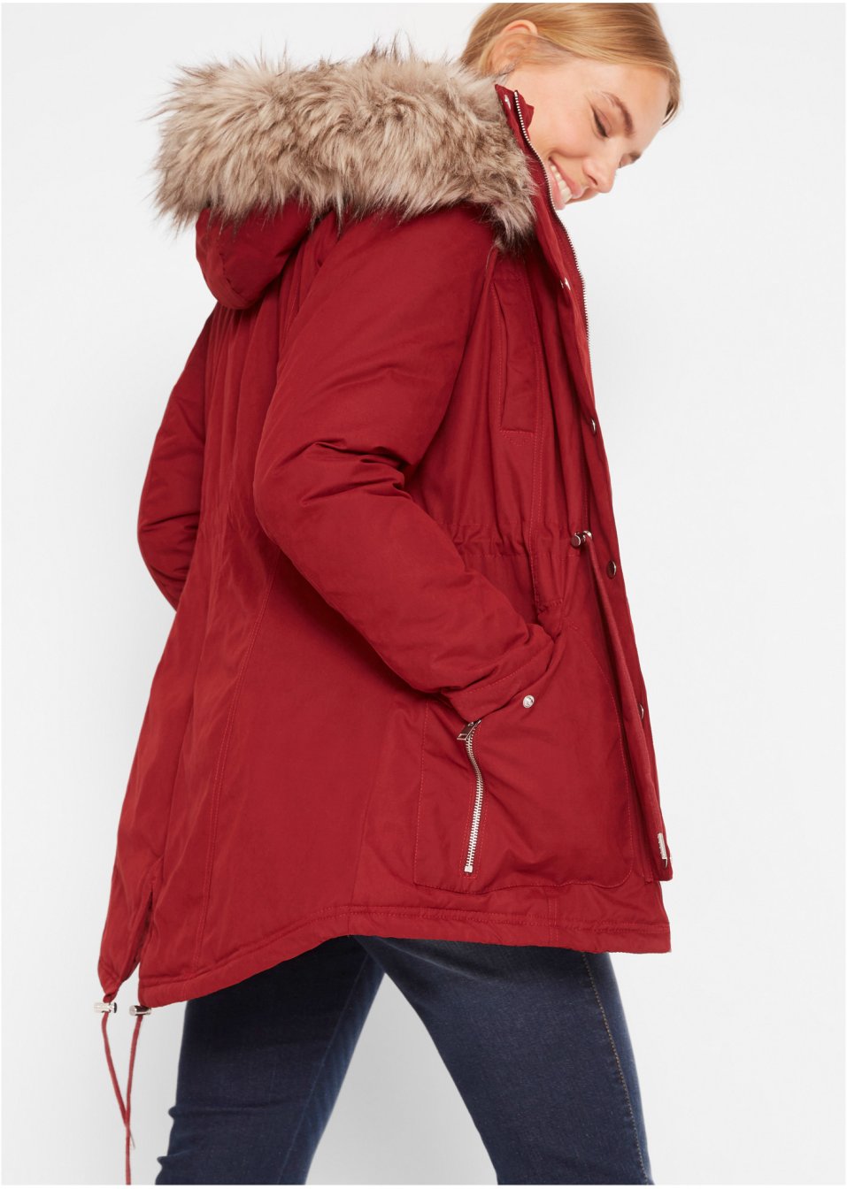 Parka chaude, doublée
