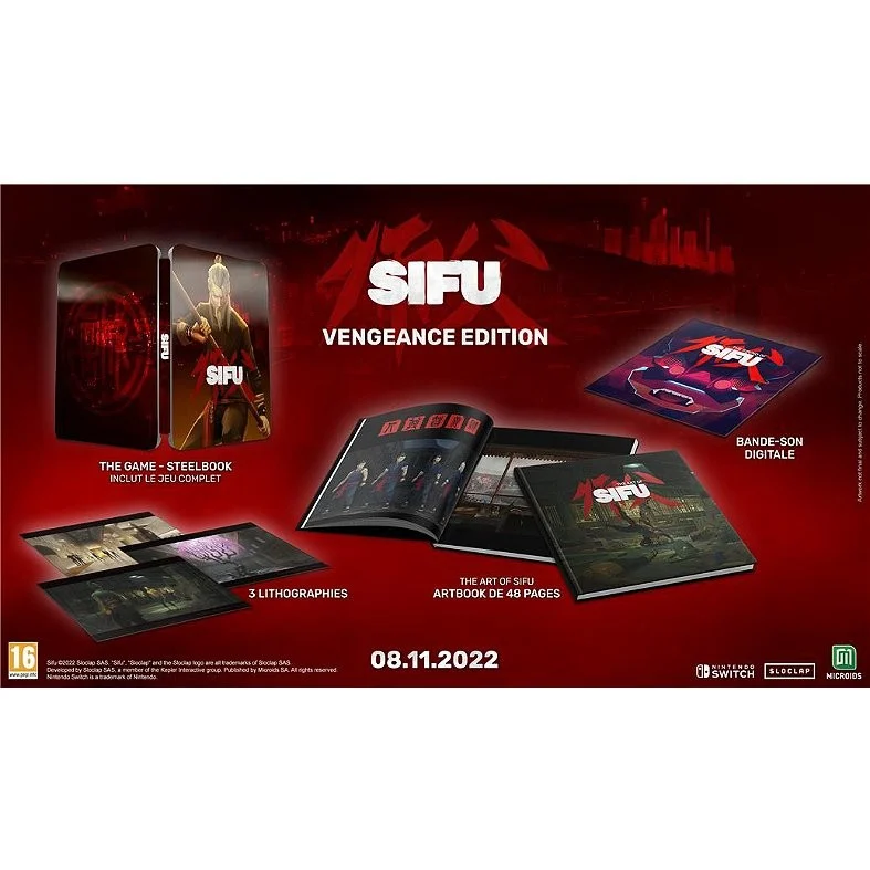 SIFU Vengeance Edition- Nintendo Switch
