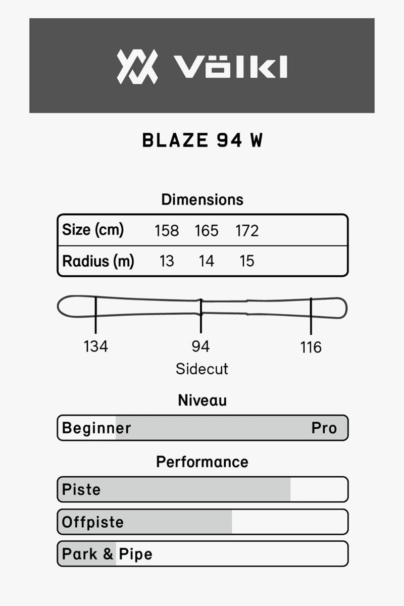 Voelkl Blaze 94 Damen Ski 2324