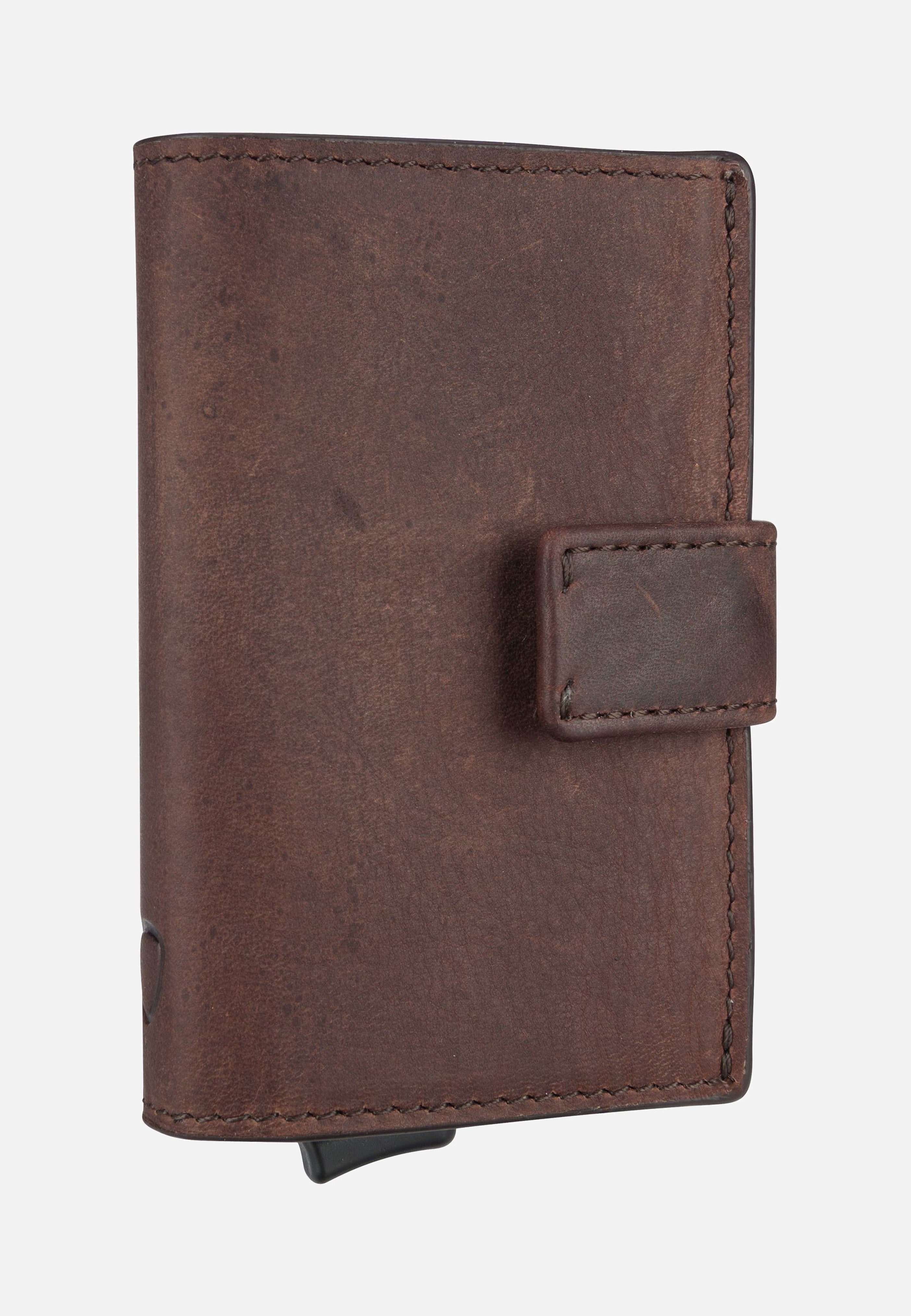 Camden C Three E-Cage SV8F Dark Brown - Kartenetui