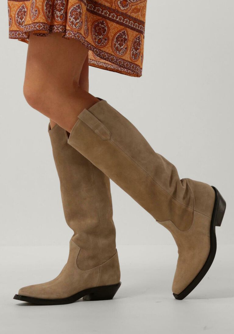 NOTRE-V taupe notre-v cowboylaarzen as135