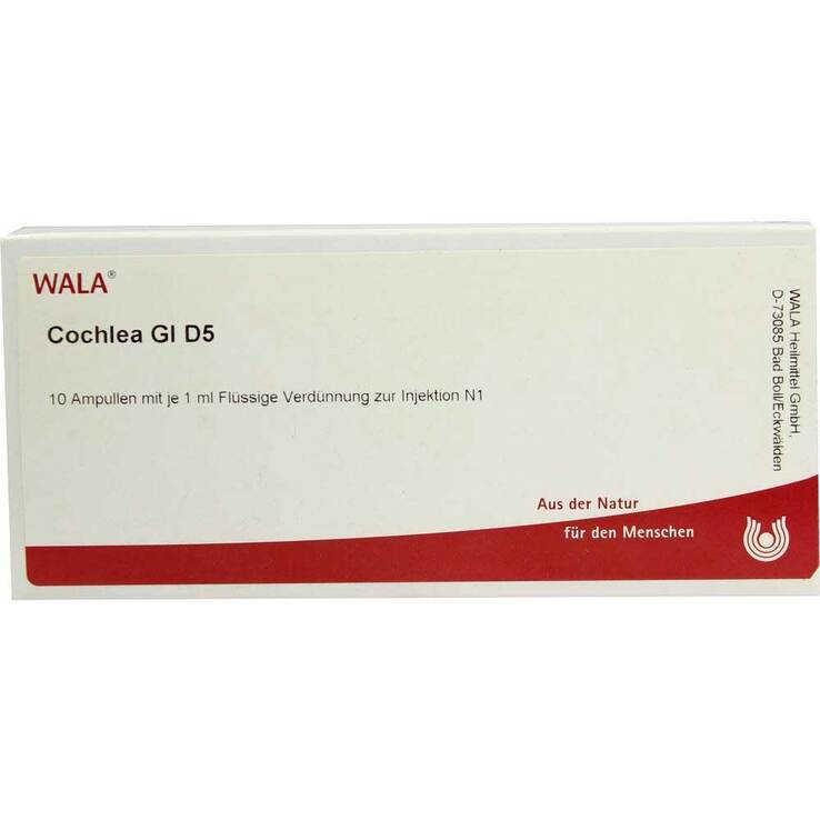 Cochlea GL D 5 Ampullen, 10X1 ml