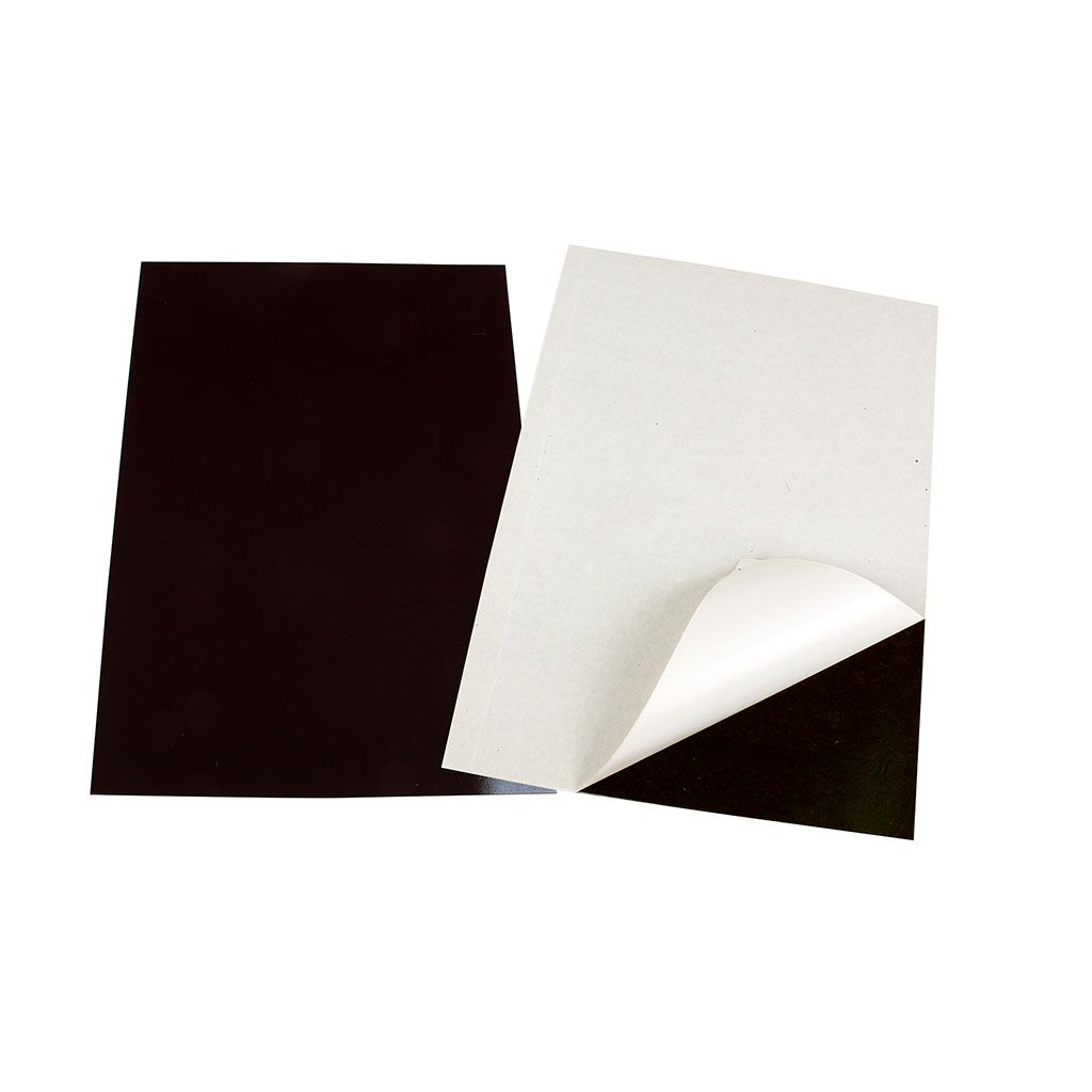 Feuille magnétique adhésive A4