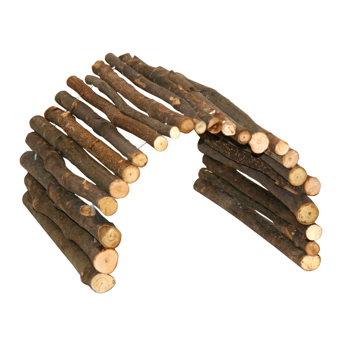Nagerzubehör - Holzbrücke - ca. 30 x 50 cm