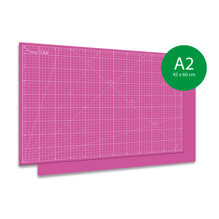 Schneidematte Hobby Line, pink/lila