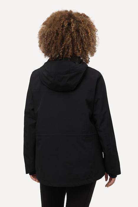 HYPRAR Funktionsjacke, wasserdicht, Kapuze, Daumenloch