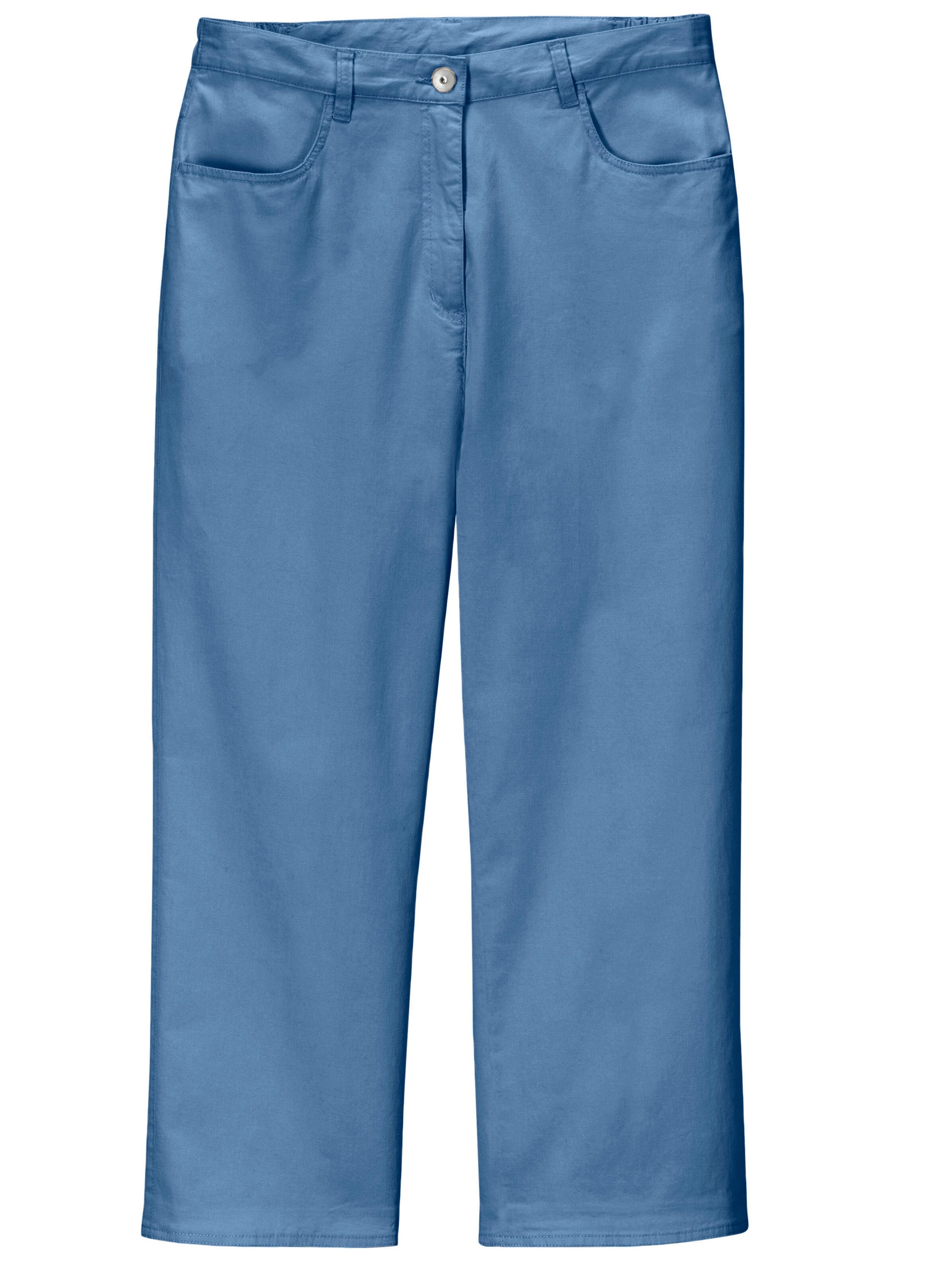 7/8-Jeans in blue-bleached