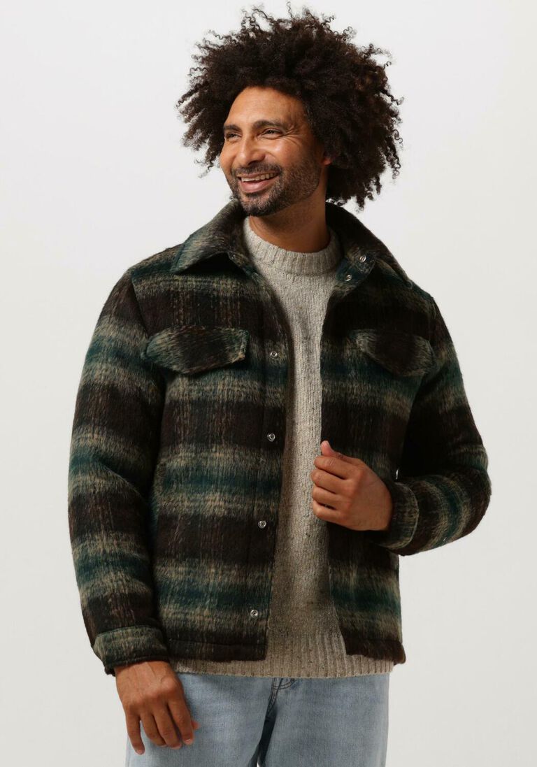 GOOSECRAFT bruine goosecraft overshirt gc ringostar overshirt