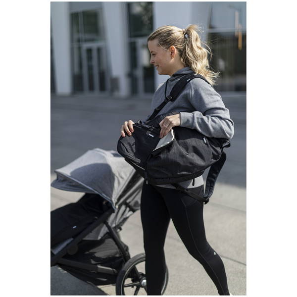 THULETHULE   Wickelrucksack black