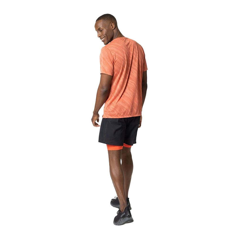 Odlo ZEROWEIGHT ENGINEERED CHILL-TEC - Maillot Homme firelight melange