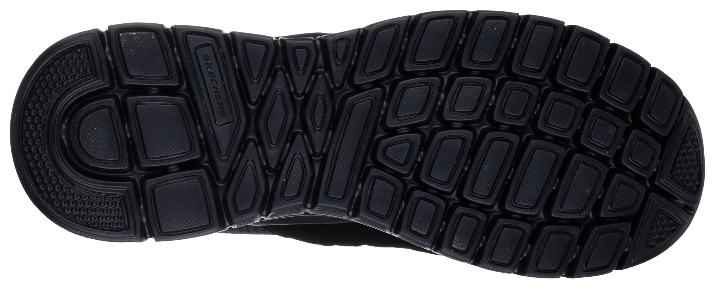 Skechers Sneaker »BURNS-AGOURA«  Freizeitschuh, Halbschuh, Schnürschuh im monochromen Look
