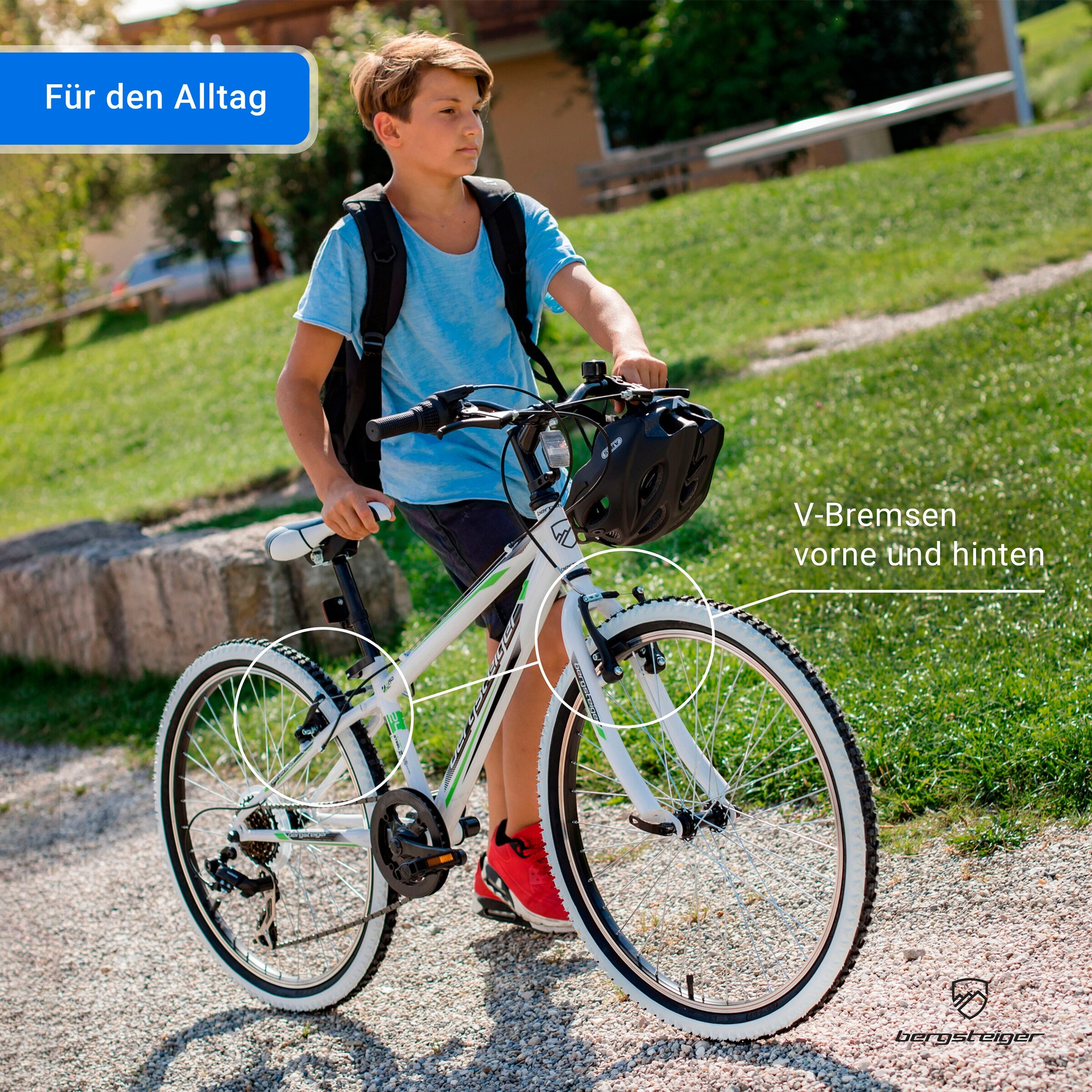 Bergsteiger Mountainbike Kansas 24 Zoll | pink