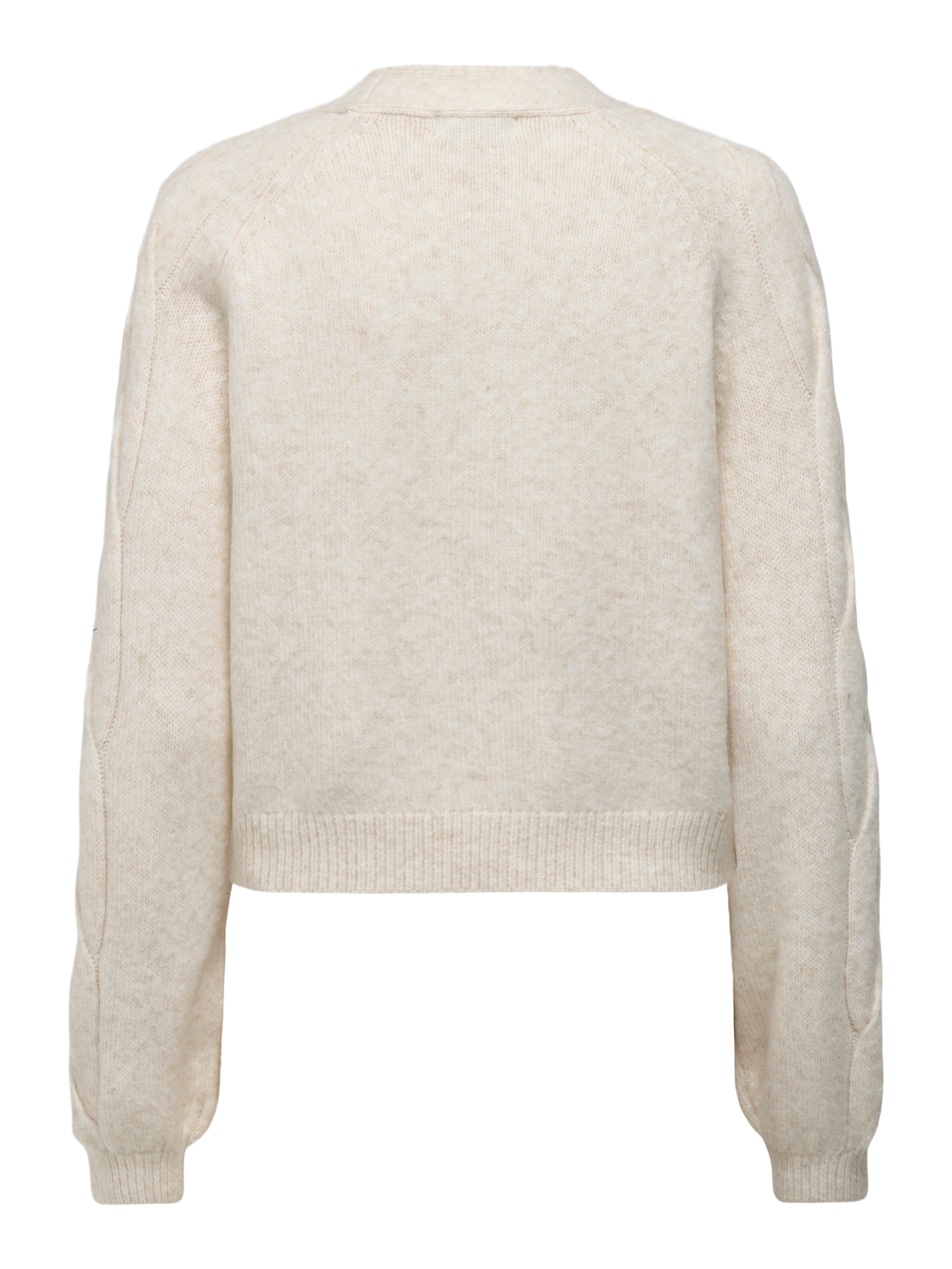 JDYSUSANNA Strickjacke Whitecap Gray
