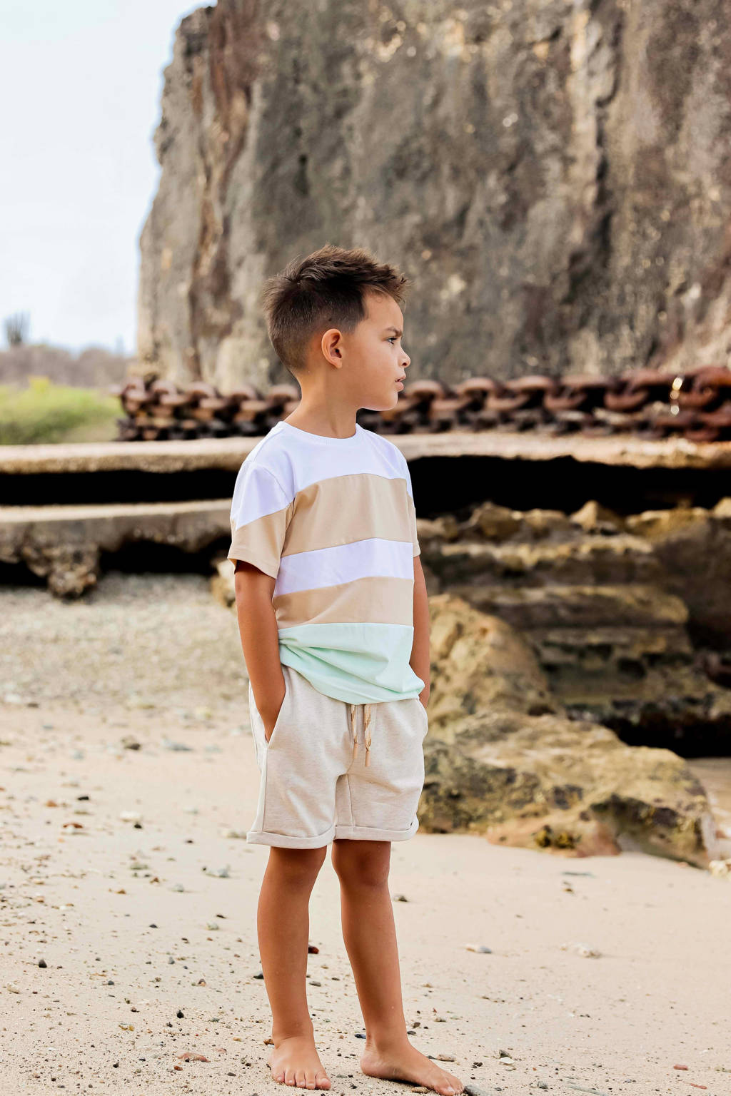 Quapi T-shirt BARTJE multicolor