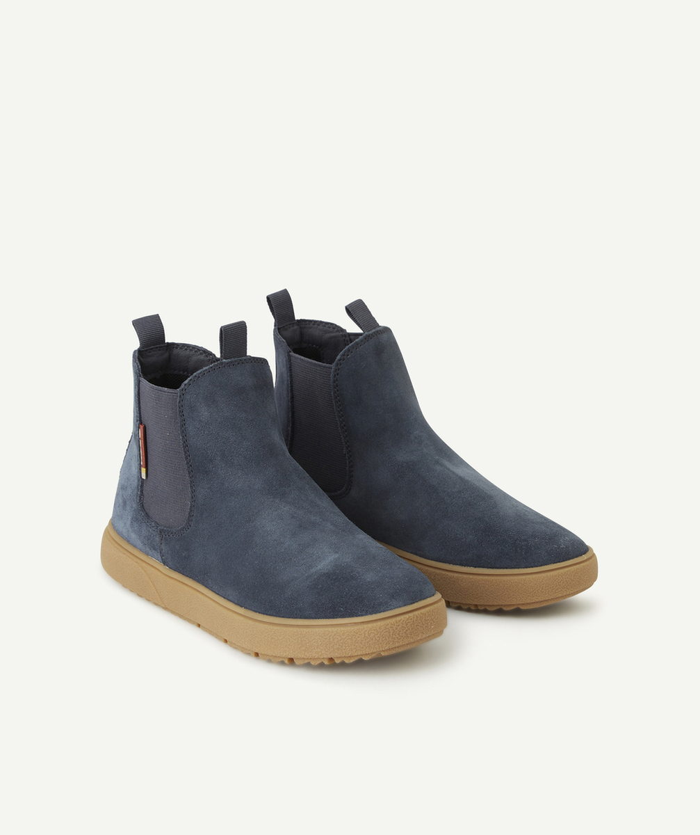 GEOXBOTTINES GARÇON THELEVEN BLEU MARINE