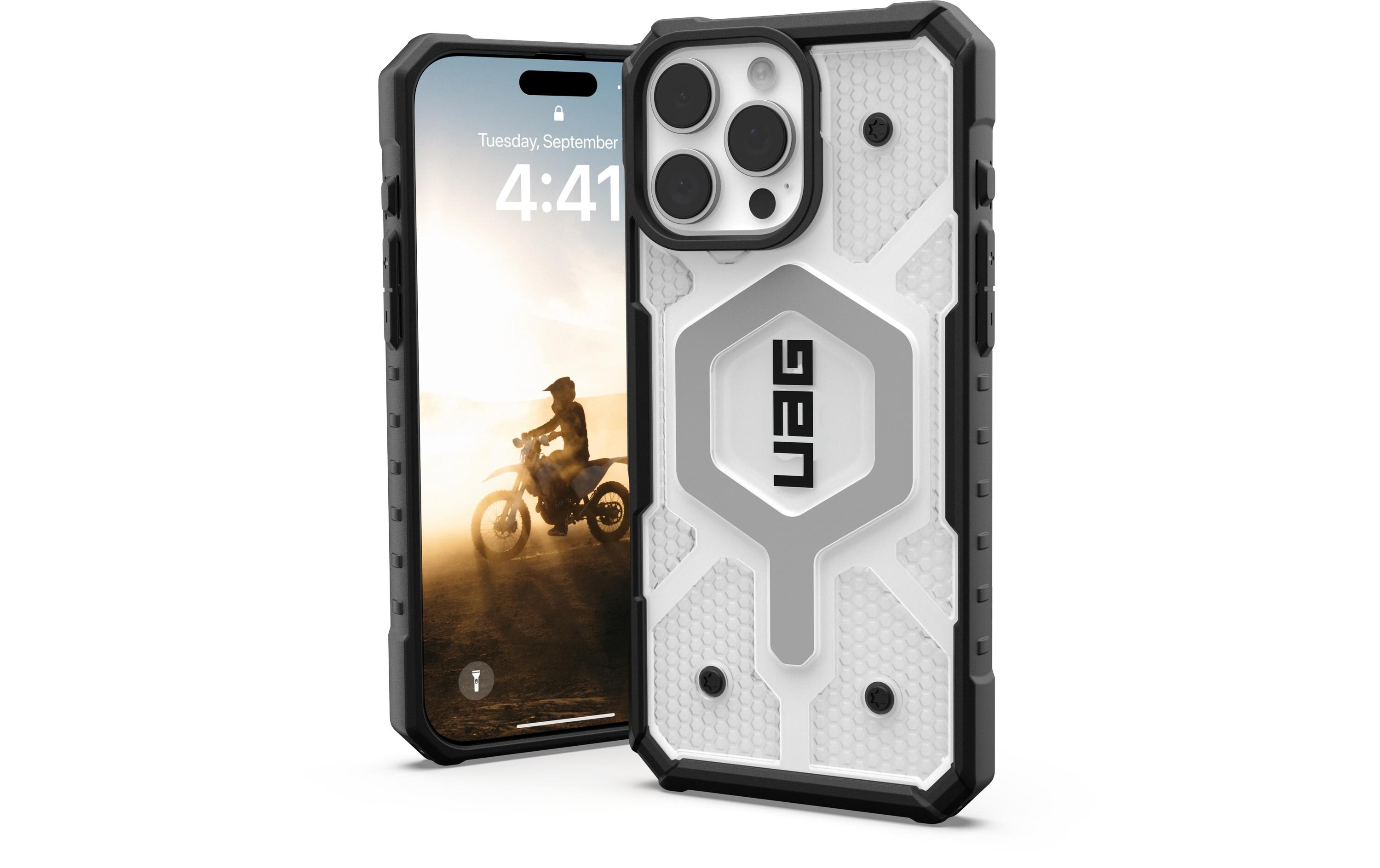 Back Cover Pathfinder Clear iPhone 16 Pro Max IceSchutzhülle für das Apple iPhone 16 Pro Max