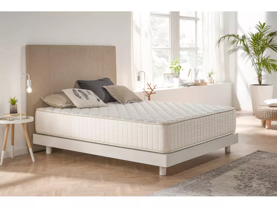 Matelas Mousse Ã  memoire de forme Olympus 30cm- 140 x 190 cm -Moonia