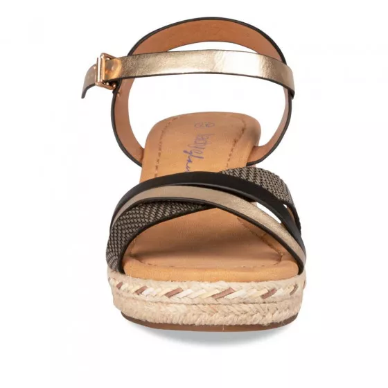 Sandales NOIR LADY GLAM