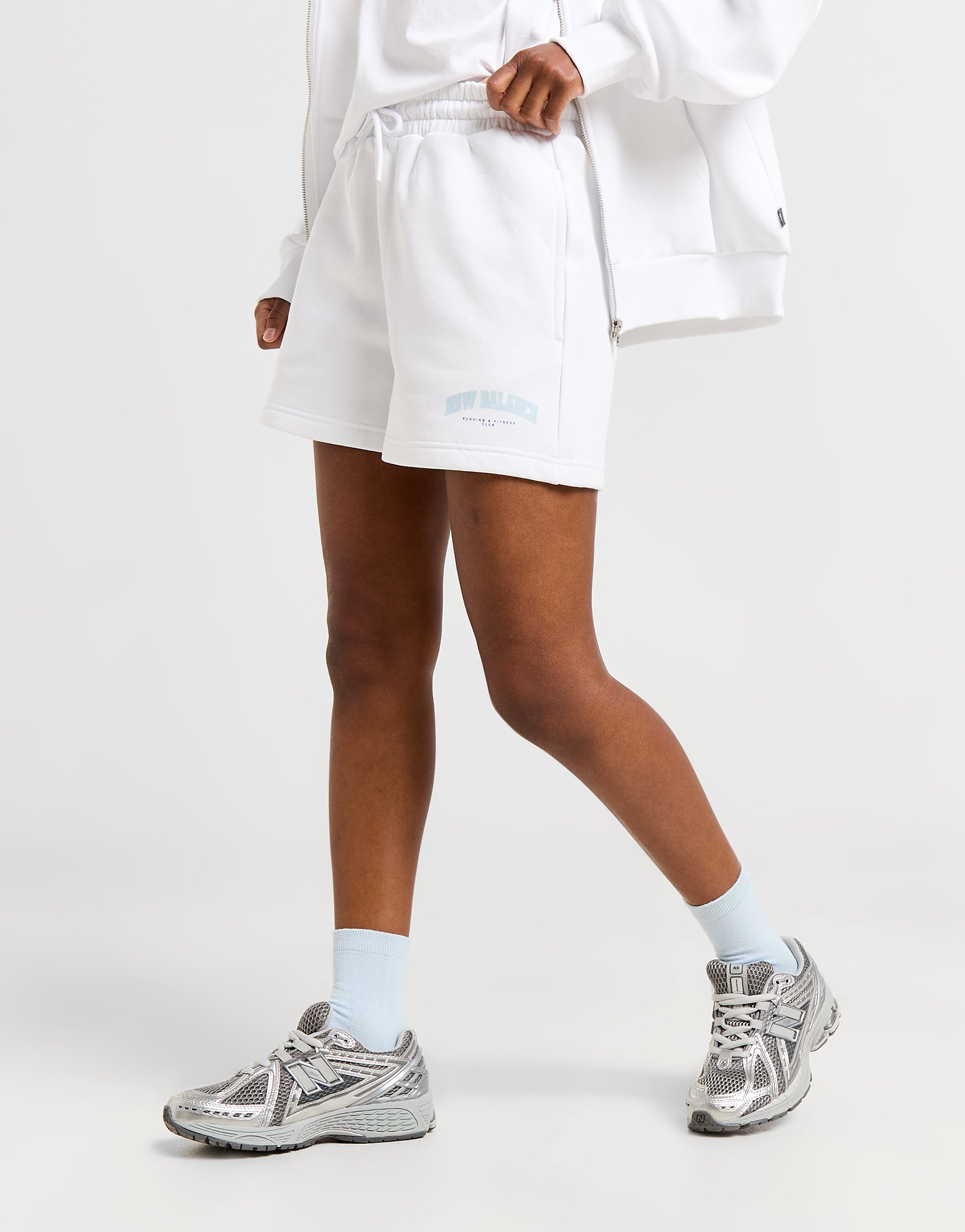New Balance Short Logo Fleece Femme
